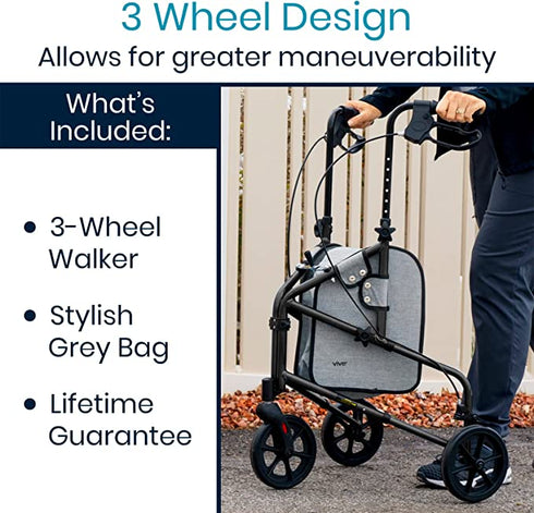 3 Wheel Rollator